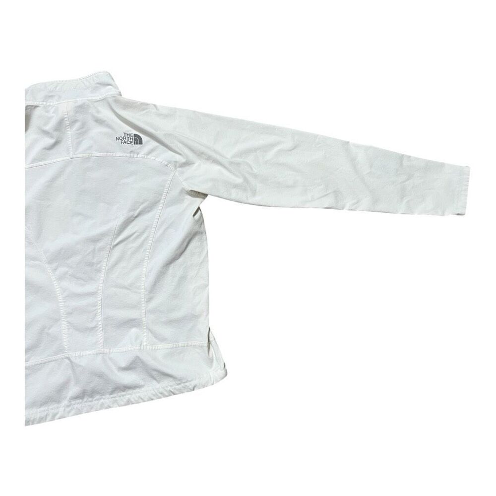 The North Face Flight Series Women Cream Jacket Size L Athletic Pockets Zipper - Picture 7 of 16